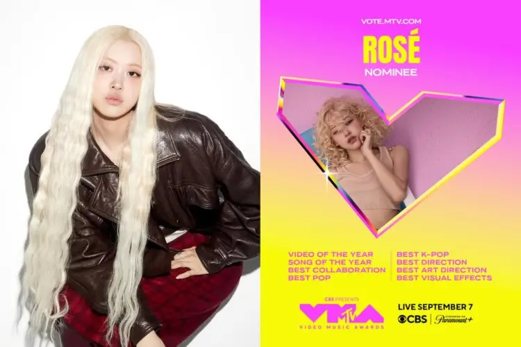 Bisakah Rose BLACKPINK Masuk Nominasi Grammy setelah Masuk 8 Kategori Nominasi MTV VMA 2025??
