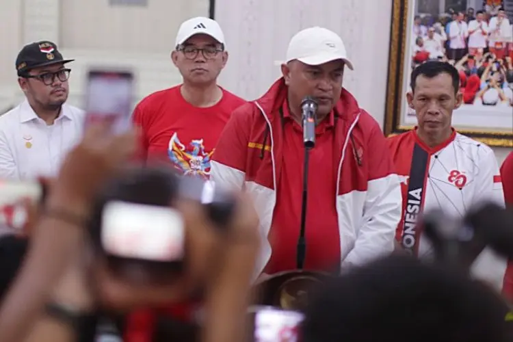 Kirab Bendera Pusaka Merah Putih Di Kabupaten Bogor Pecahkan Rekor MURI