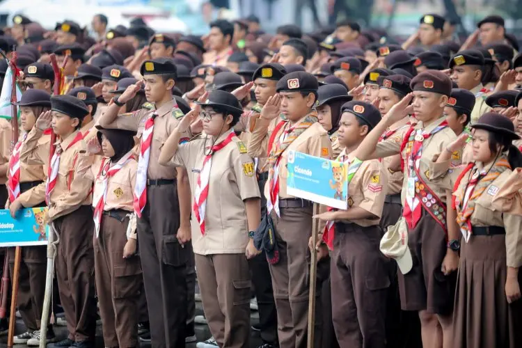 Wujud Nyata Pengabdian : Pramuka Hadir di Tengah Masyarakat