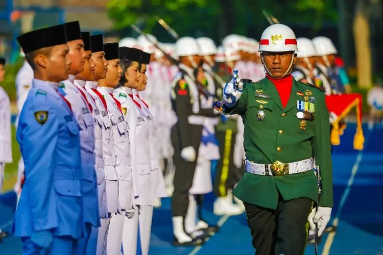 Bangganya Kapten Sukisworo Jadi Komandan Upacara HUT ke-80 Kemerdekaan RI di Kota Bogor
