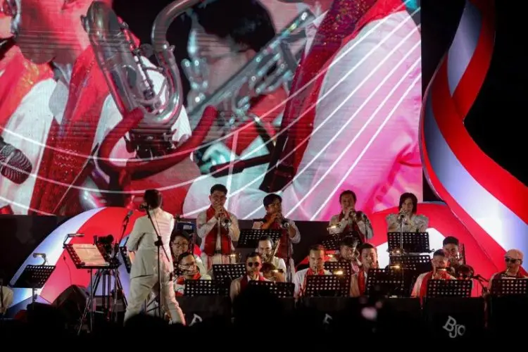 Balai Kota Berdendang, Konser Merah Putih Meriahkan HUT RI ke-80