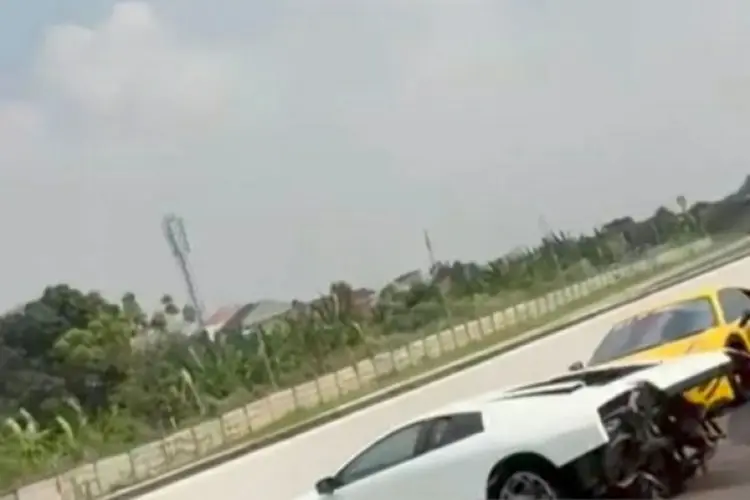 Lamborghini Alami Kecelakaan di Tol Tangerang, Begini Kronologinya