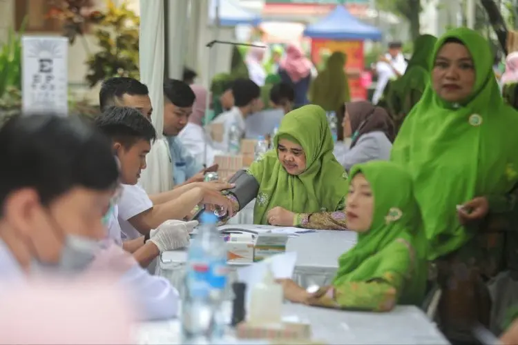 Cek Kesehatan Gratis, Erwin : Sehat Itu Ibadah