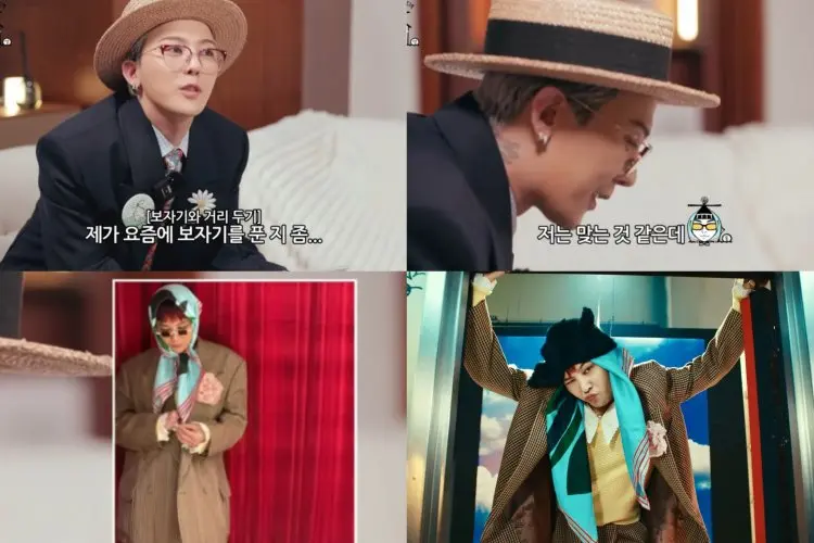 Bukan untuk Bergaya, Ternyata Ini Alasan Sebenarnya G-Dragon Suka Pakai Syal di Kepala saat Era Power