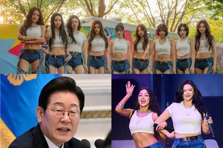 Bahas Masa Depan K-Pop, TWICE Bertemu dengan Presiden Korea Lee Jae Myung