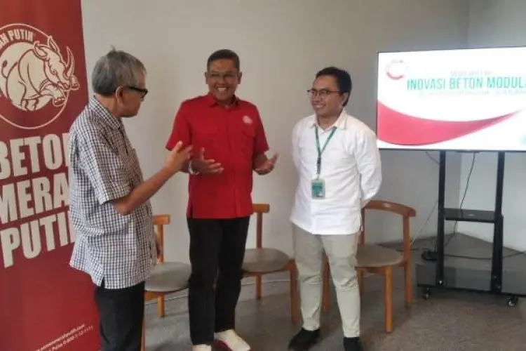 Siap Akselerasi Program Tiga Juta Rumah, Beton Merah Putih Pacu Hunian Modular 