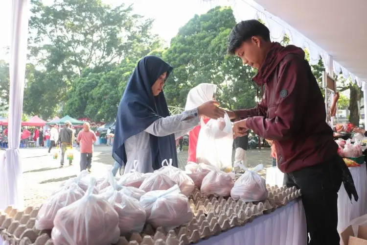 Harga dan Stok Pangan di Kota Bandung Aman Pasca Unjuk Rasa