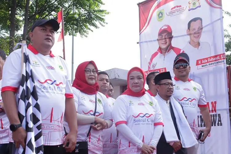 Olahraga Sambil Belanja Produk UMKM, Kadin dan Pemkab Bogor Kerjasama Gerakkan Roda Ekonomi