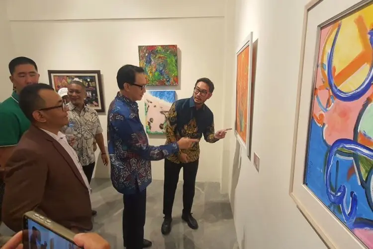 Hadiri Masagi#2: ASEAN Disability Art Exhibition, Wamenlu Arif Havas: jadi Ajang Seniman Disabilitas Bangun Jaringan
