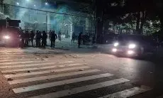 Kantor DPRD Jabar Kondusif, Pengendara Sudah Bisa Melintasi Jalan Diponegoro