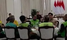 Polemik Ojol yang Diundang Gibran, Benarkah Bukan Driver Asli?
