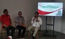 Oktober Mendatang, Beton Merah Putih Groundbreaking Pembangunan Rusunami di TMII