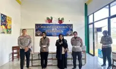 Ditlantas Polda Jabar Gelar Program Polantas Menyapa di Pesantren Al-Kasyaf