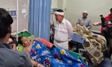 Jenguk Korban Ambrukya Majleis Taklim di RSUD Kota Bogor,  Dedi Mulyadi Malah Temukan Masalah Baru