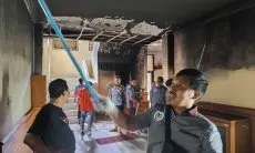 Kerugian Akibat Penjarahan dan Pengrusakan Gedung DPRD Kabupaten Cirebon diangka Rp7,9 Miliar