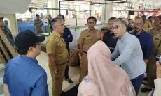 Jelang Penilaian Kota Sehat, Sekda Tinjau Jambu Dua dan Optimis Jadi Pasar Bersih 