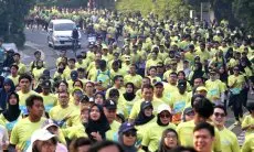 FOTO: Penutupan Wondr ITB Ultra Marathon 2025 di Bandung