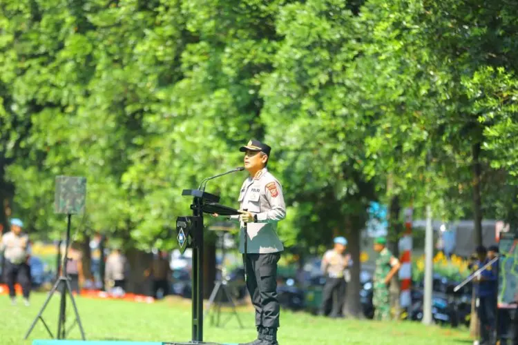Apel Gabungan Skala Besar, Polresta Libatkan 1.026 Personel Untuk Jaga Kota Bogor Aman, Tertib dan Kondusif
