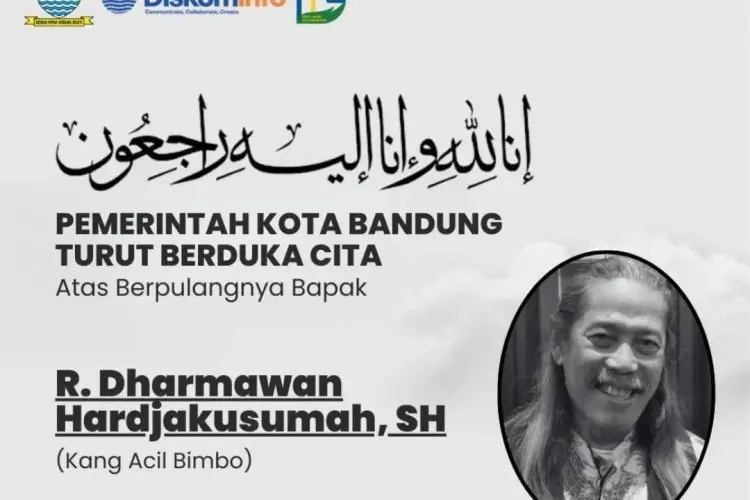 Acil Bimbo Tutup Usia, Kota Bandung Berduka