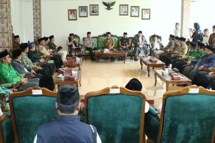 Ulama dan Forkopimda Kabupaten Bandung Gelar Doa Bersama dan Deklarasi Damai dan Aman