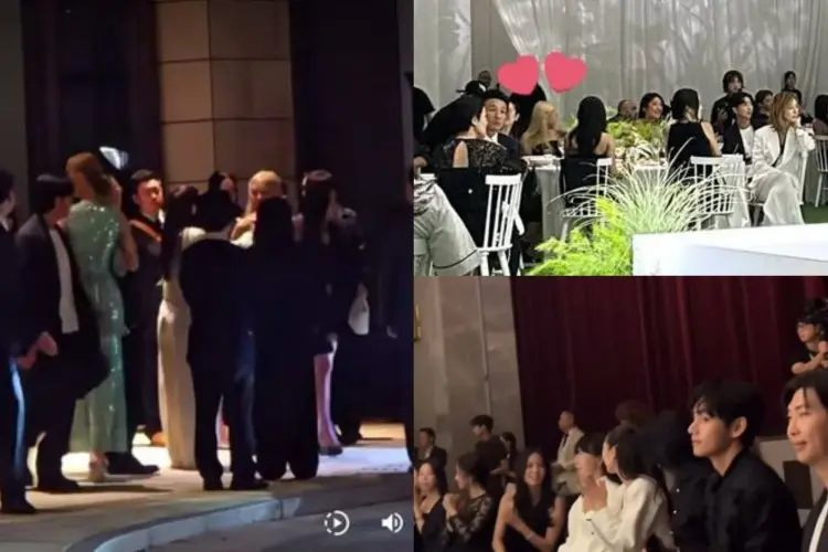 Interaksi Halus Member BTS dan BLACKPINK di Acara Paradise Art Night 2025 jadi Sorotan