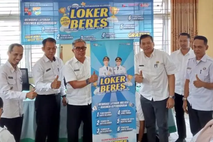 Loker Beres Berikan Layanan Kependudukan Cukup Urus di Kelurahan 