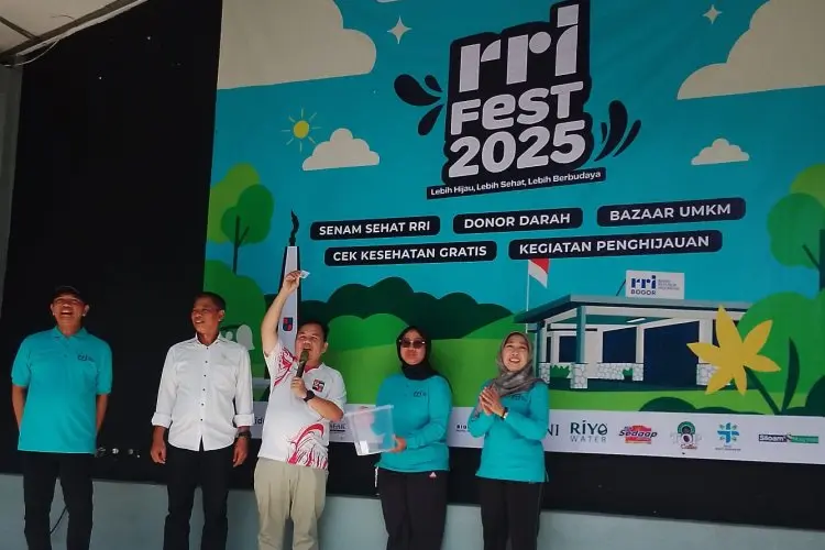 Ketua DPRD Apresiasi Kegiatan RRI Fest, Ikut Senam Dengan Masyarakat