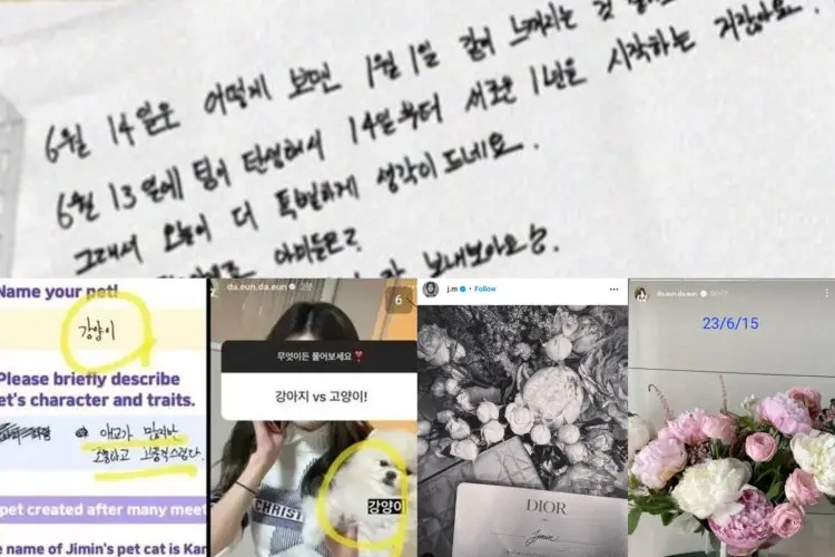 Netizen Kembali Temukan Bukti Baru Soal Hubungan Romantis Jimin BTS dan Song Da Eun