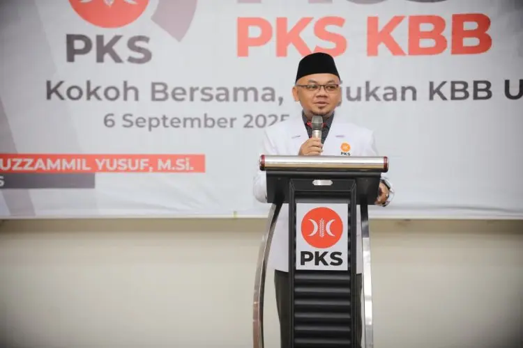 Sampaikan Pidato Perdananya, Ketua DPD PKS KBB H. Iman Budiman Sampaikan Pesan ini di Musda ke-IV 
