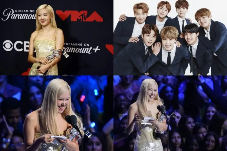 Jadi yang Pertama, Rose BLACKPINK Berhasil Wujudkan Mimpi BTS di MTV VMA 2025