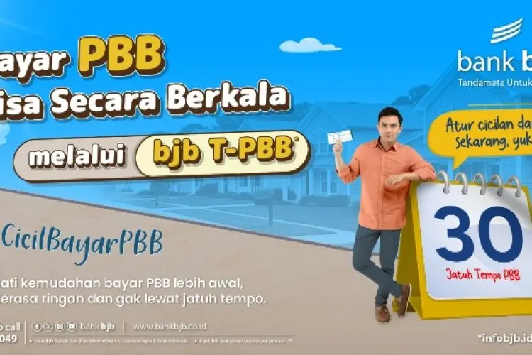 Bayar PBB Kini Lebih Mudah dengan bjb T-PBB