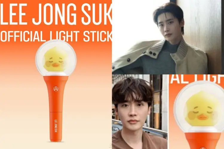 Lee Jong Suk Ungkap Desain Light Stick Resminya, Netizen: Mirip Banget Sama Dia