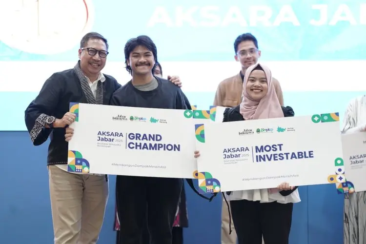 Ini Pemenang AKSARA Jabar 2025, Program Andalan DPMPTSP Jabar Dukung UMKM Naik Kelas