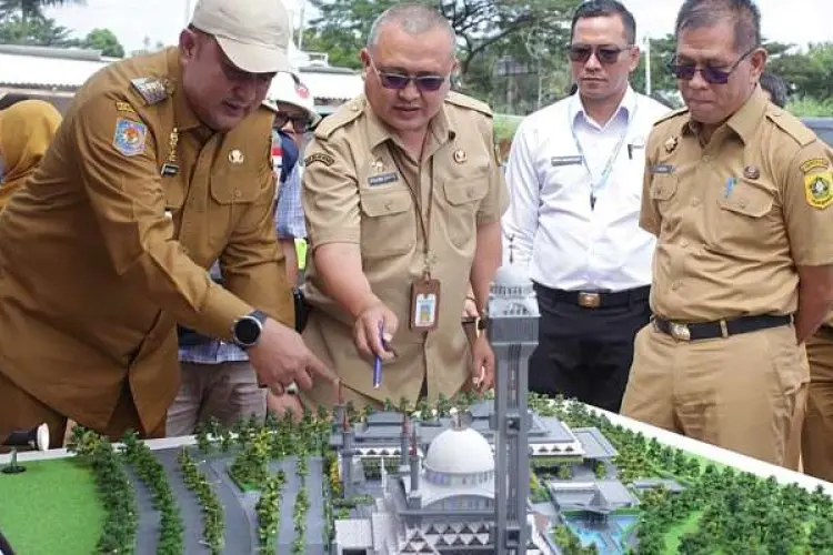 Proyek Pembangunan Masjid Raya Pakansari Memperendah Serapan Anggaran DPKPP
