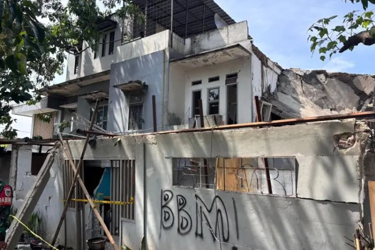 Ledakan Tabung Gas di Babakan Sari, Dua Warga Alami Luka Bakar