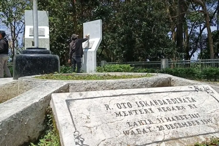 Pemugaran Monumen Oto Iskandar Dinata di Lembang Terkendala Dana