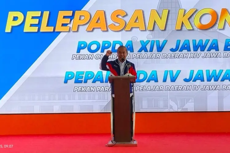 Ratusan Atlet Pelajar Dilepas untuk Berlaga di POPDA dan Peparpeda Jabar 2025