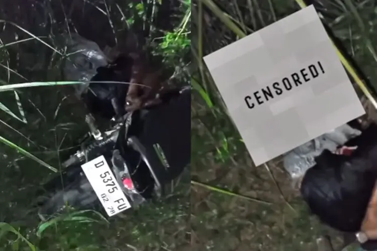 Baleendah Geger! Warga Temukan Pria Tewas di Tanjakan Benyeng, Kondisi Motor Masih Menyala