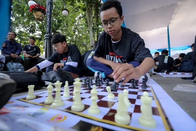 Kota Bandung Cetak Rekor Nasional Lewat Festival Catur Pelajar Terbesar