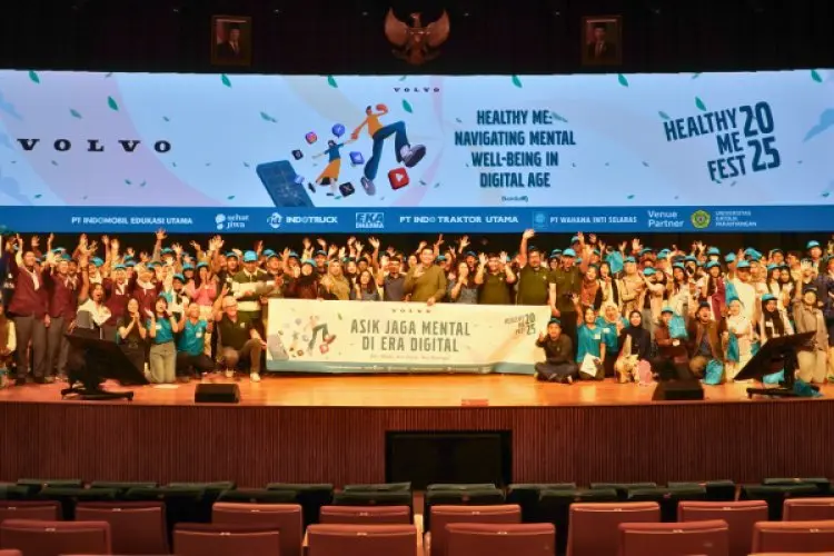 Gelar Healthy Me Fest 2025 di Bandung, Volvo Group Ajak Generasi Muda Jaga Mental di Era Digital