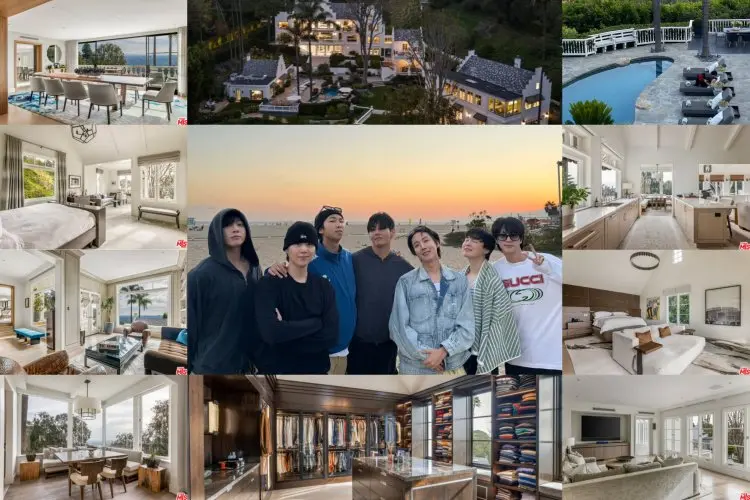 BTS Sewa Mension Mewah Seharga Rp4,137 M di Beverly Hills untuk 1 Bulan, Begini Isi Kemewahannya