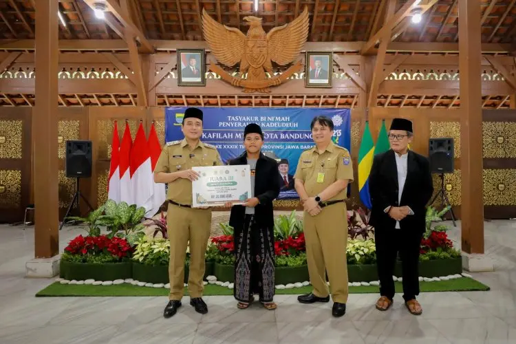 Kota Bandung Raih Juara Umum Ketiga MTQH Jabar, Pemkot Beri Kadeudeuh