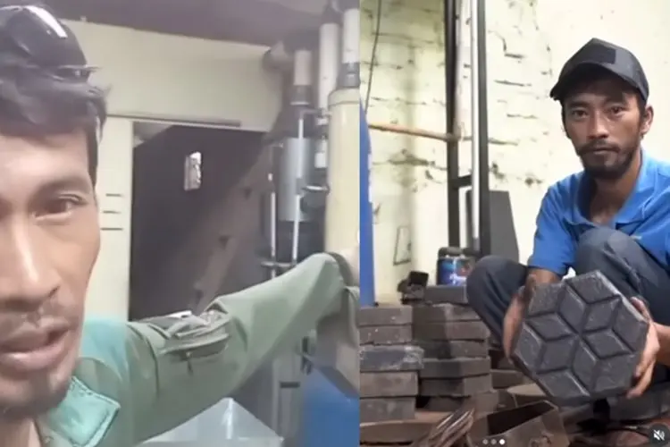 Viral! Warga Padalarang Kesal Gegara Inovasi Paving Block dari Sampah Plastik Tak Dilirik Pemerintah