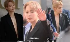 Bertelanjang Dada Tanpa Baju, Jimin Buat Penggemar Terkejut dengan Penampilan di PFW DIOR