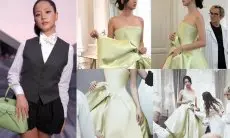 Jisoo BLACKPINK Pakai Baju Berbeda saat Hadiri PFW DIOR, Netizen Pertanyakan Keberadaan Gaun Putri Hijau Limau