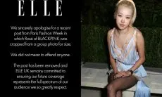 Elle UK Minta Maaf Usai Hilangkan Rose BLACKPINK dari Foto Duta Saint Laurent