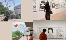 Foto di Tempat yang Sama, Jisoo BLACKPINK dan RM BTS Diduga Kencan di London