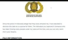 Hacker Bjorka Kembali Beraksi, Bocorkan Data 341 Ribu Personel Polri