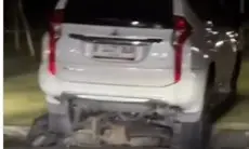 Heboh Motor Terseret Mobil di Tangerang, Warga Panik Berteriak Hentikan Pengemudi