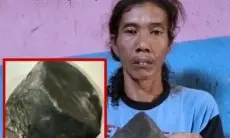 Geger di Tegal, Warga Temukan Batu Hitam Diduga Meteor